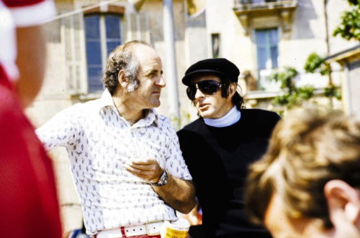 Denny Hulme and Jackie Stewart.