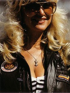 Linda Vaughn at the US West Grand Prix in Long Beach on 04 April 1982.
