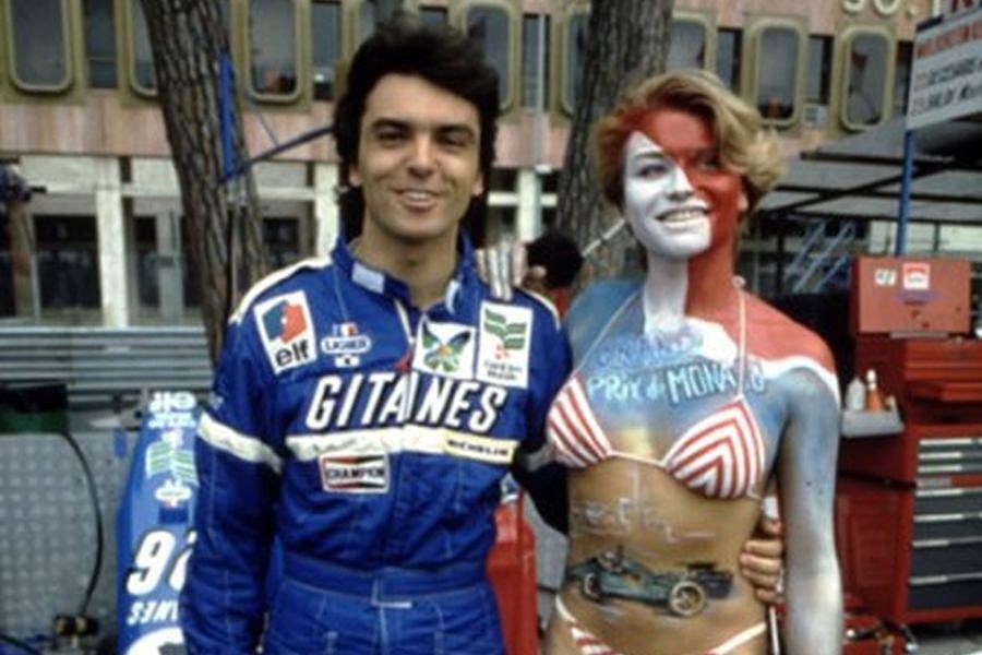 Raul Boesel at the Monaco Grand Prix circa 1982.