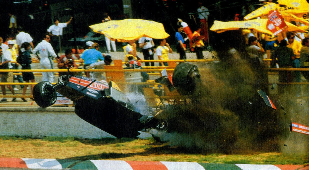 A race accident.