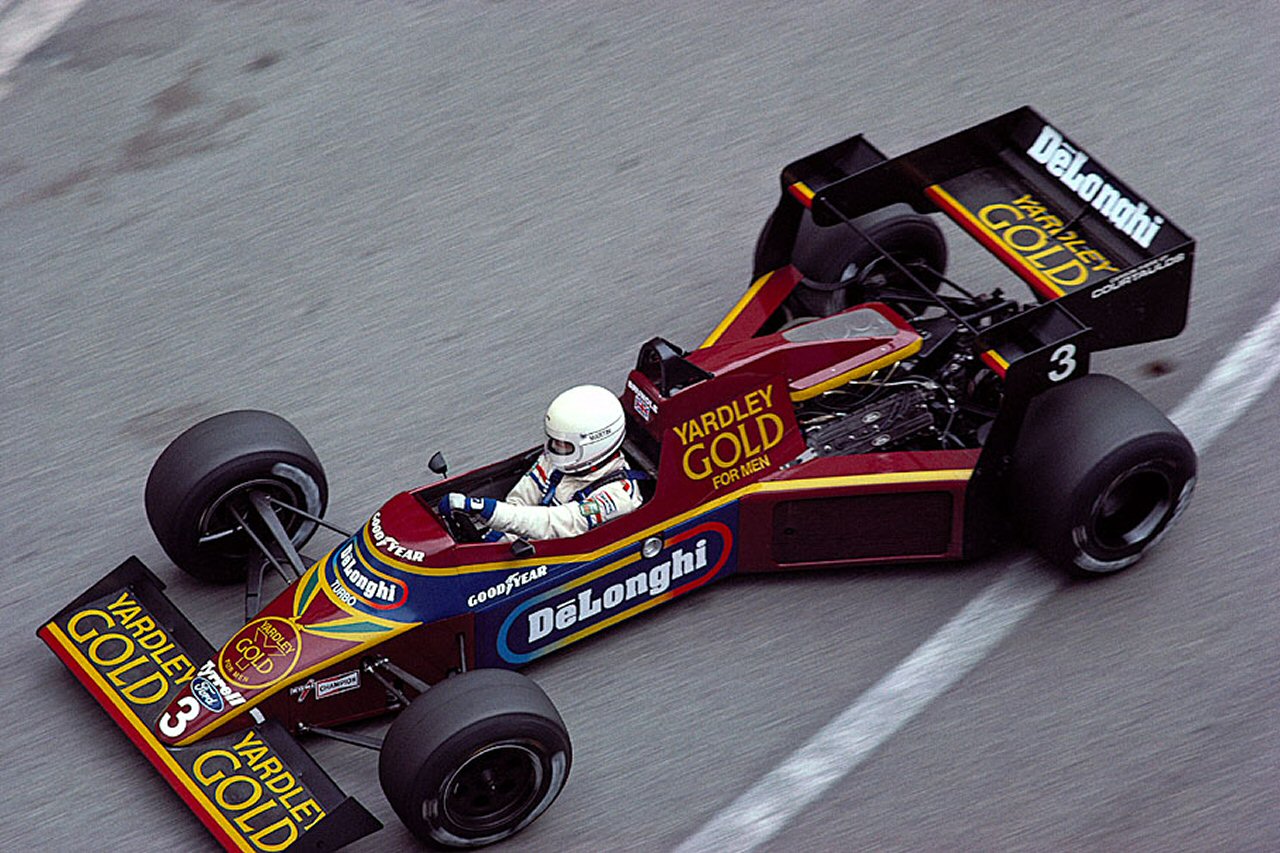 Tyrrell's terrific liveries at the Monaco Grand Prix in Monte Carlo on 03 June 1984.