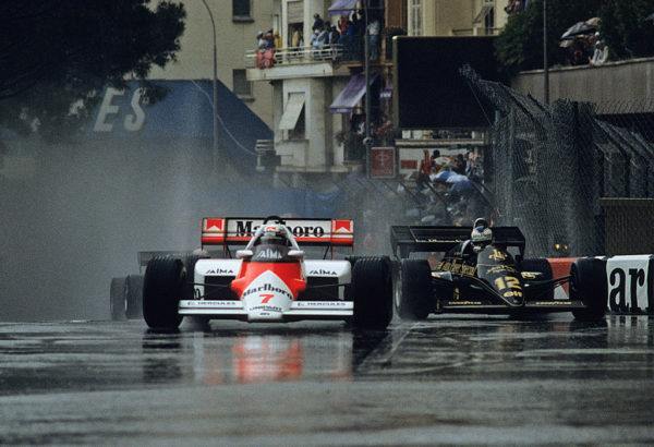 Alain Prost, McLaren, at the Monaco Grand Prix in Monte Carlo on 03 June 1984.