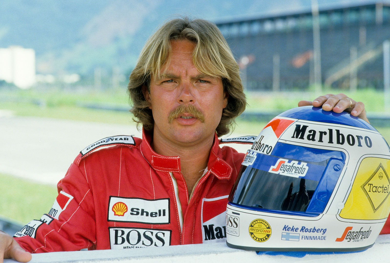 Keke Rosberg in 1986.