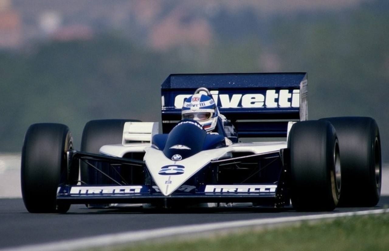   Elio de Angelis, Brabham, in 1986.