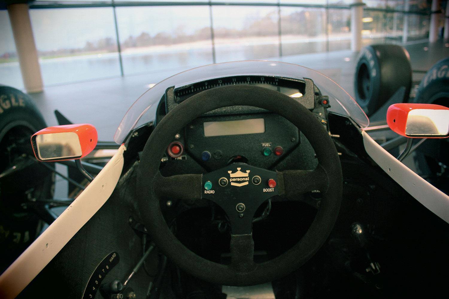 The 1988 McLaren Mp44, a car that dominated 15 of the 16 seasonal GPs.