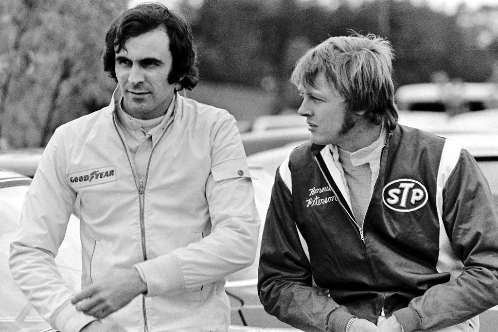 Emerson Fittipaldi and Ronnie Peterson.