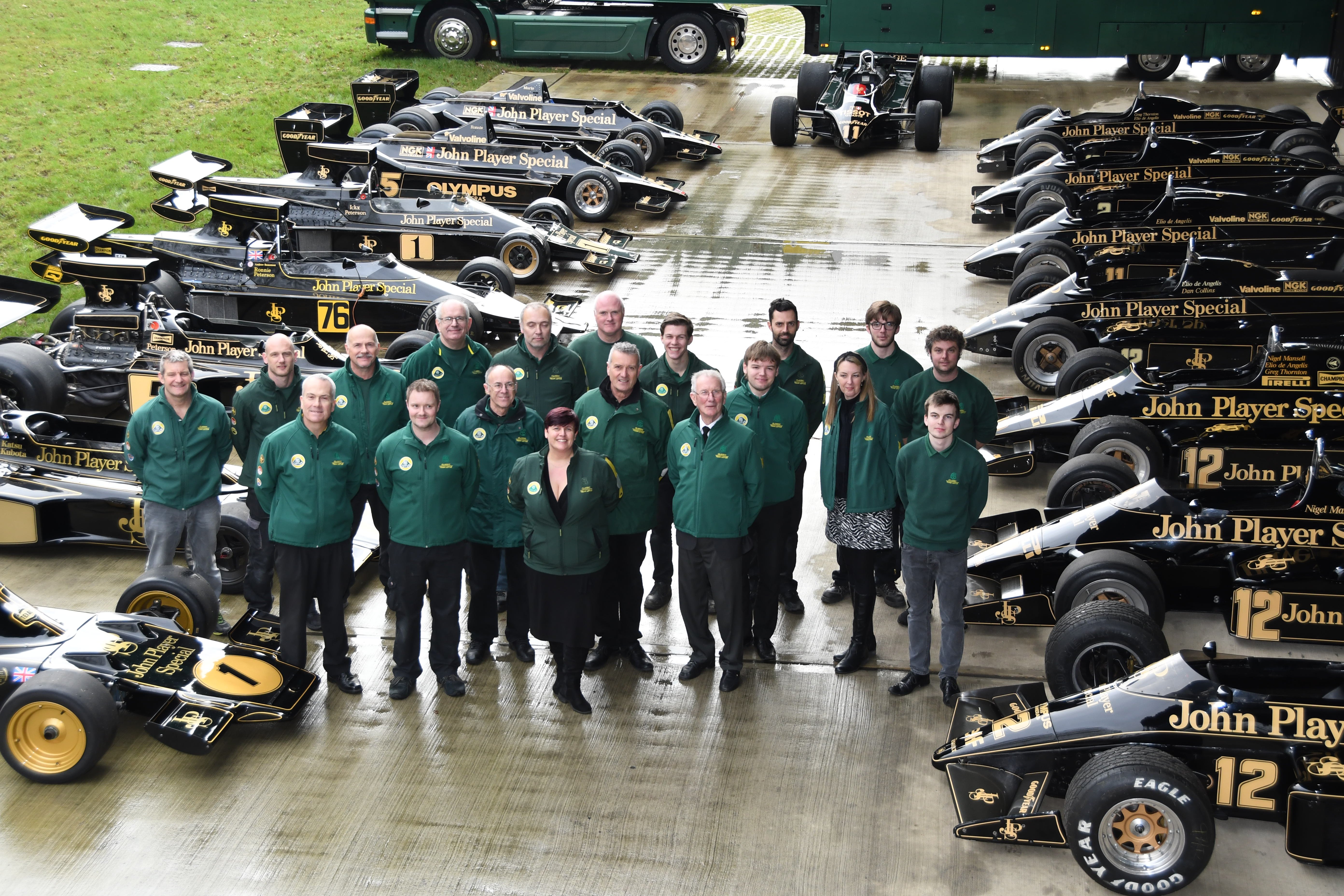 Classic Team Lotus brought together the best collection of JPS liveried Team Lotus Formula 1 cars ever amassed in one place on 25 January 2019.
