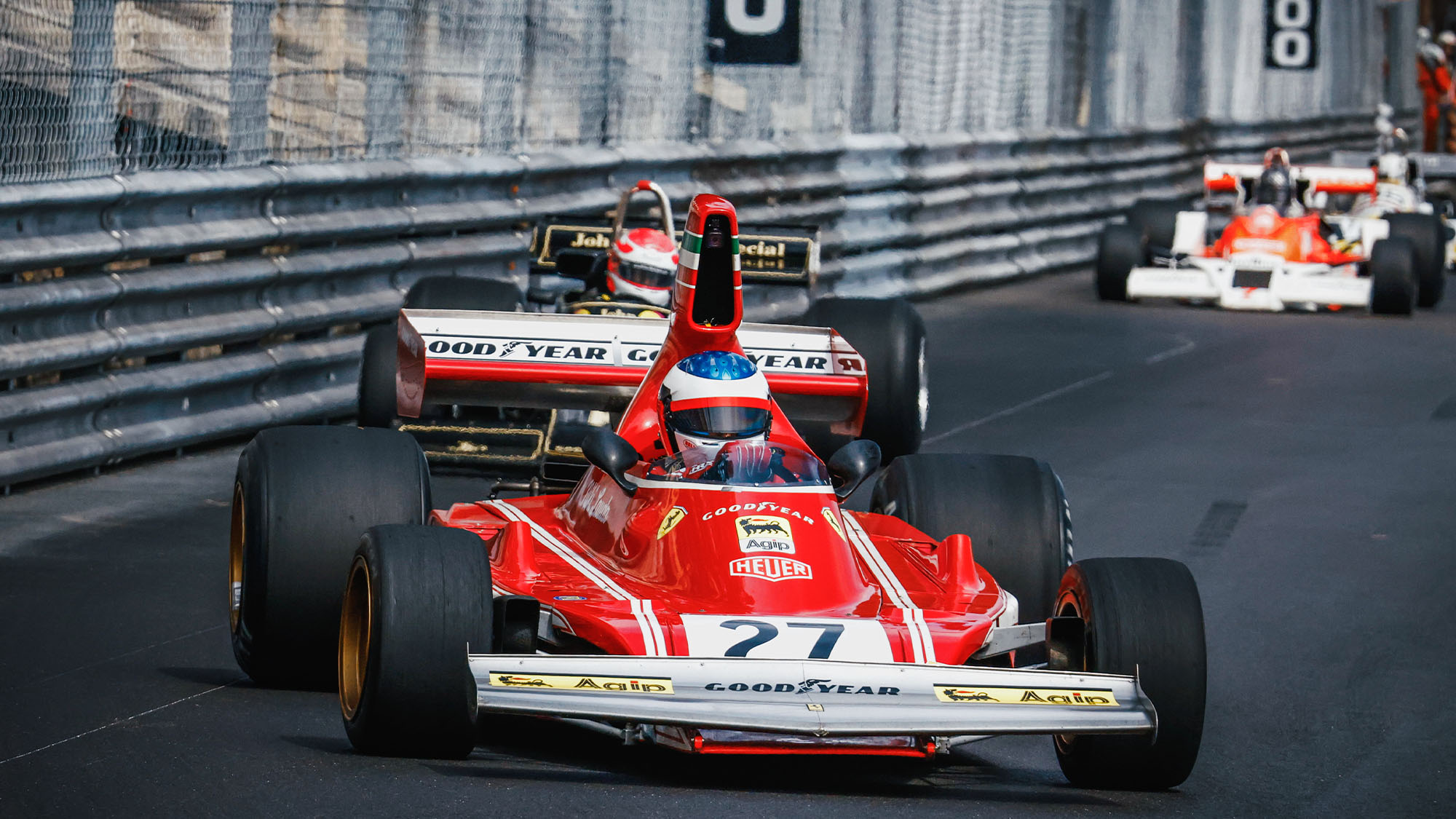 The start of the 2021 Historic Grand Prix of Monaco.