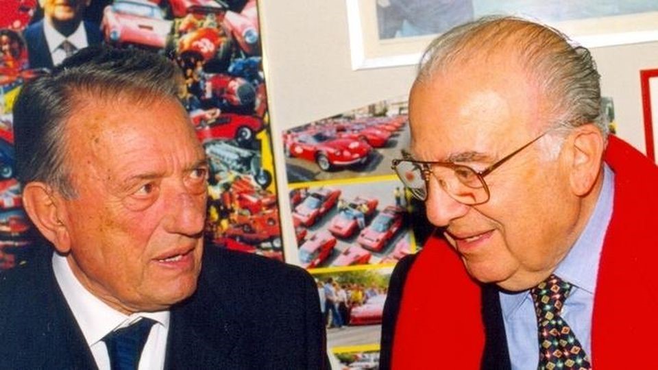 Sergio Scaglietti and Carlo Benzi.