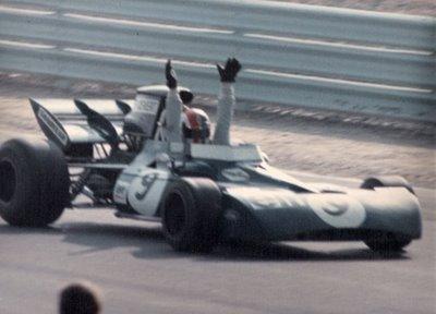 October 3, 1971. With both arms raised as a sign of victory, Francois crossed the finishing line; he had won his first Grand Prix. He was overcome with joy.