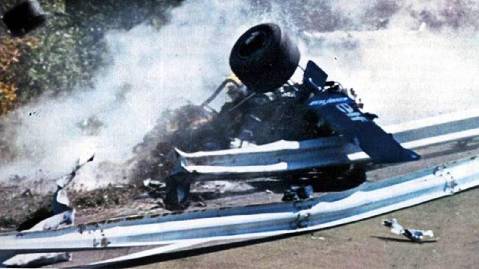 The accident of Francois Cevert.