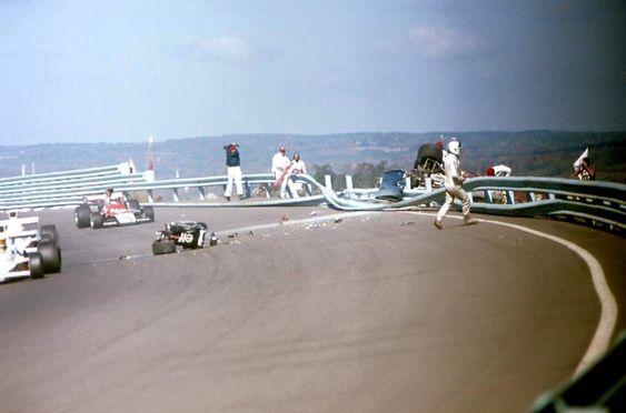 The accident of Francois Cevert.