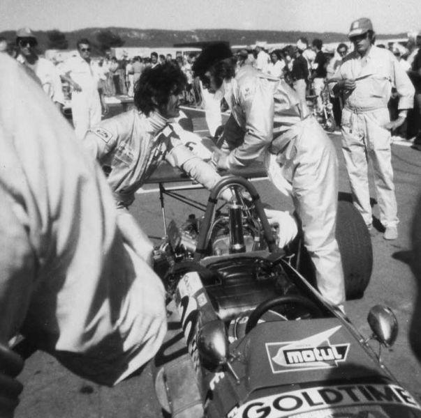 Francois Cevert and Jackie Stewart.