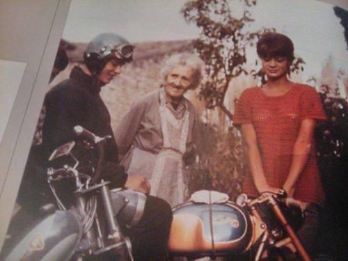 Francois, Jacqueline and their grandma.