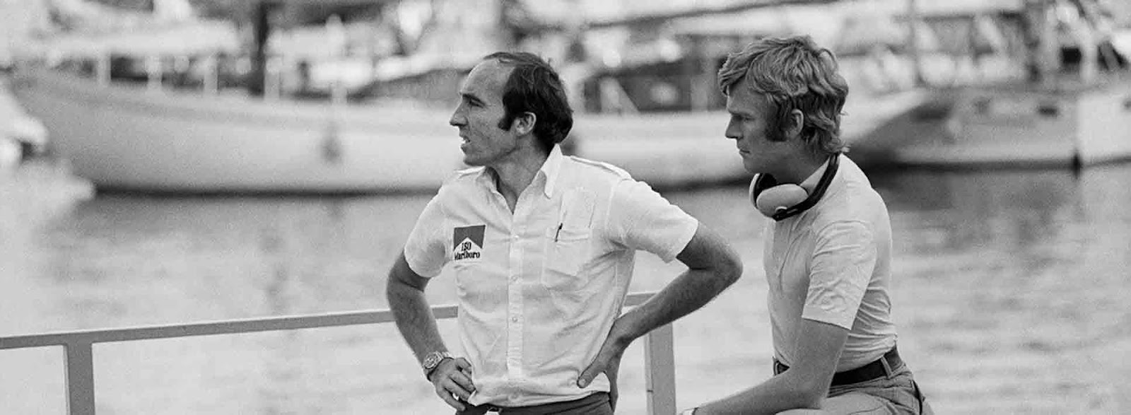 Sir Frank Williams and Max Mosley.