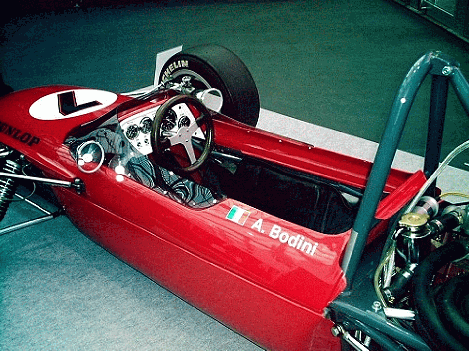 A racing car.