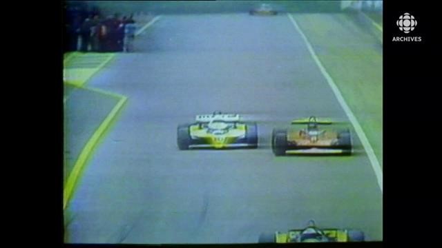 The duel between Gilles Villeneuve and Rene' Arnoux. 