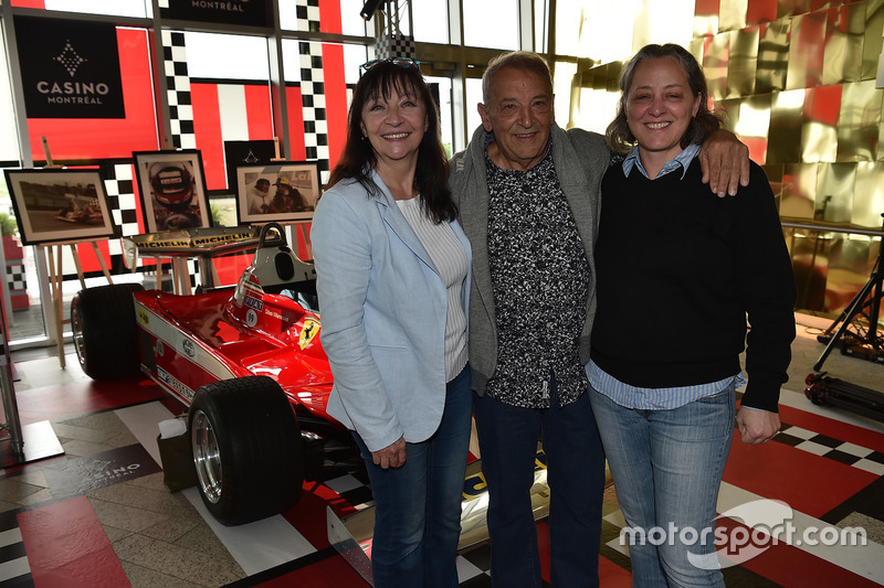 F1 Canadian GP 2018. Joanne Villeneuve, Christian Tortora and Melanie Villeneuve.