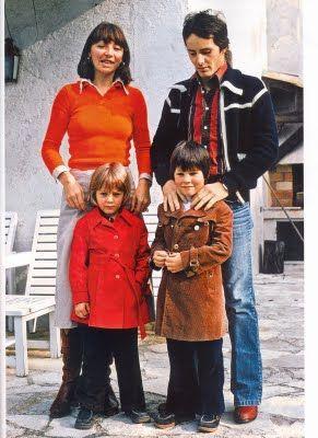 Photo of Gilles with family