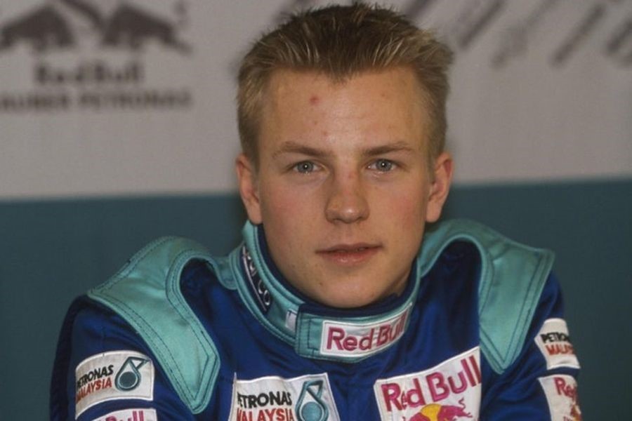 Kimi Raikkonen At Sauber in 2001.