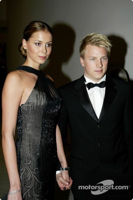 Jenni Dahlman-Räikkönen arrives at the Castle party in 2007. The next day, Kimi Räikkönen will have a party in Monaco. 
