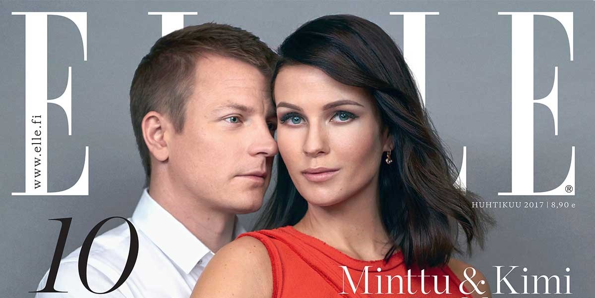 Kimi and Minttu on the cover of Elle Magazine.