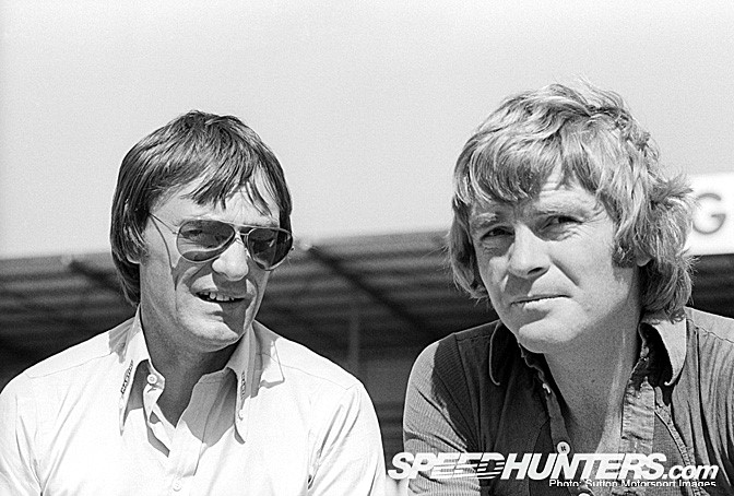 Bernie Ecclestone with March boss and ex-barrister Max Mosley 