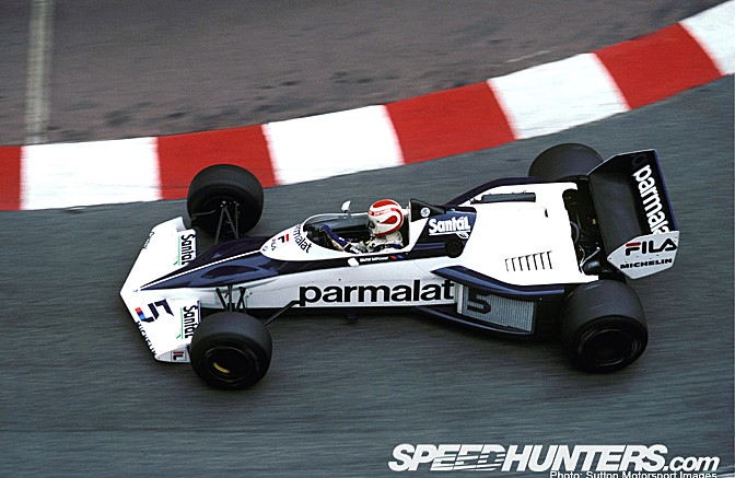 A Brabham in action.