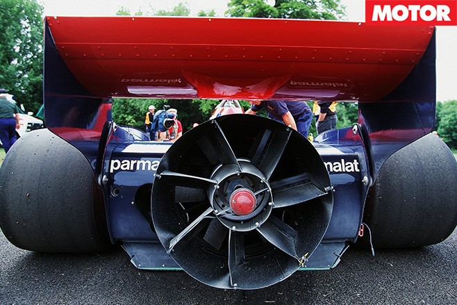 The ventilator of the Brabham BT46.