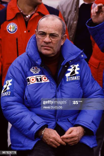 Guy Ligier presents his new formula 1 on 29 January 1987.