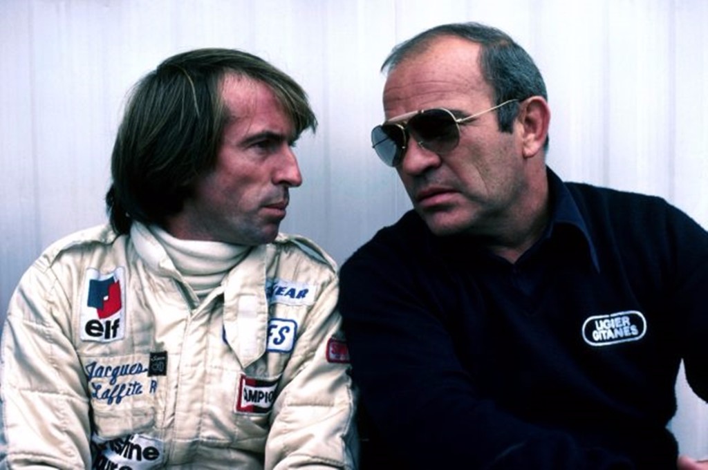 Jacques Laffite and Guy Ligier.