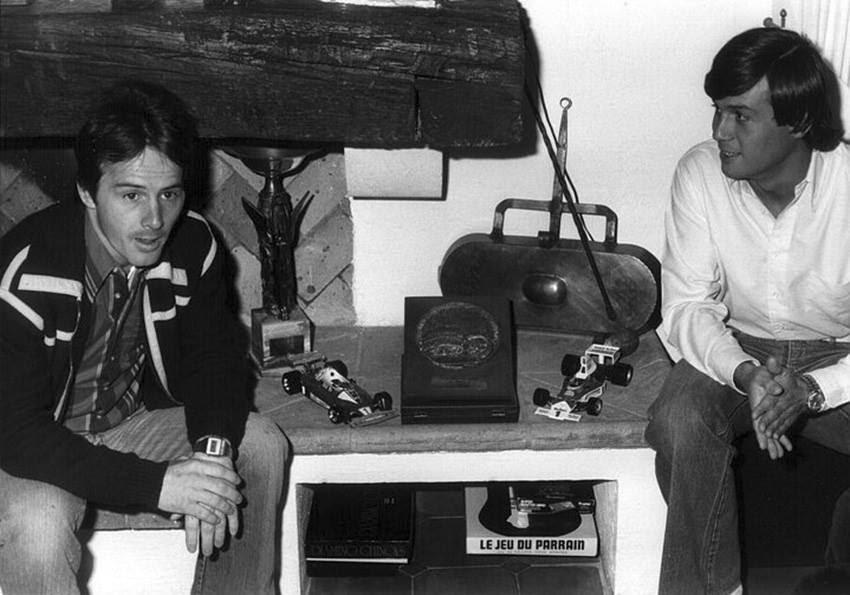 Gilles Villeneuve and Patrick Tambay.