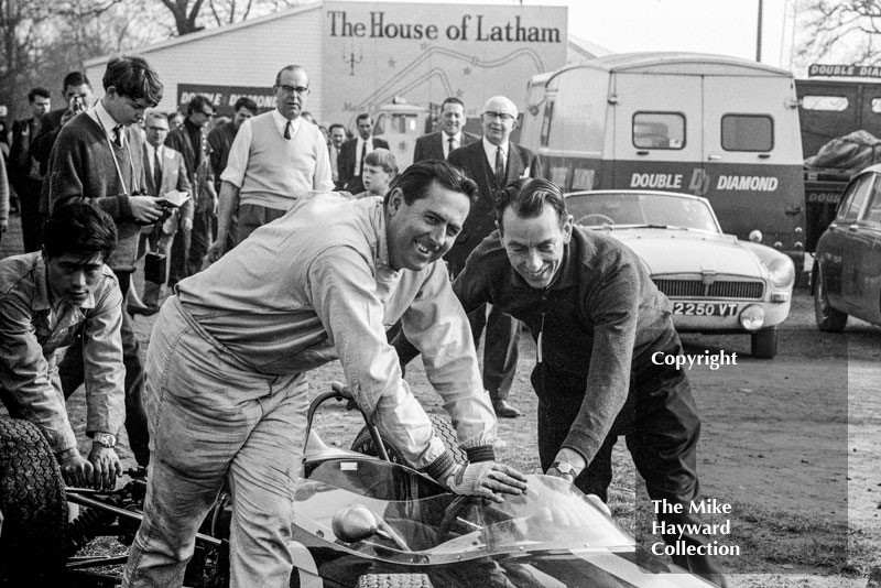 A young Jack Brabham.
