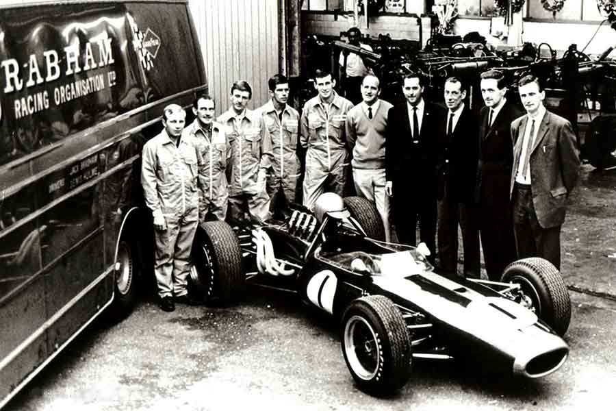 Brabham team in 1966.