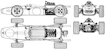 A design of the Brabham BT19.