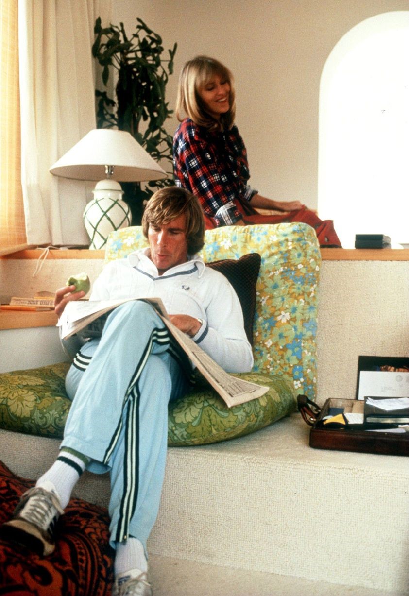 James Hunt and Jane Birbeck in 1976. 