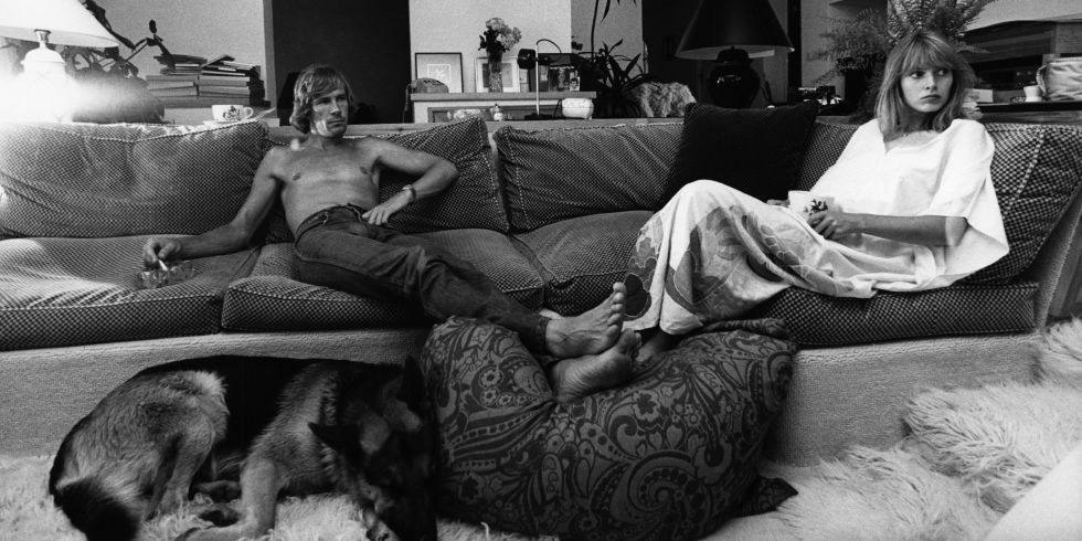 James Hunt in his Spanish home. 