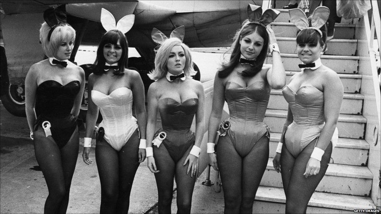 English girls were flown to America to train as Playboy bunnies, waitresses and croupiers, in preparation for the London opening.