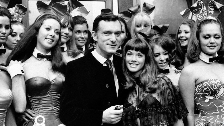 It is believed that Hugh Hefner, the publisher of Playboy, was inspired to open drinking and gambling clubs with women dressed in velvet, after he visited the chain of Gaslight Clubs in Chicago.