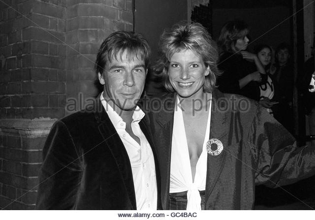 James Hunt and his wife Sarah at London’s Limelight Club for the official launch of the Anti-smack project on 09 September 1986.