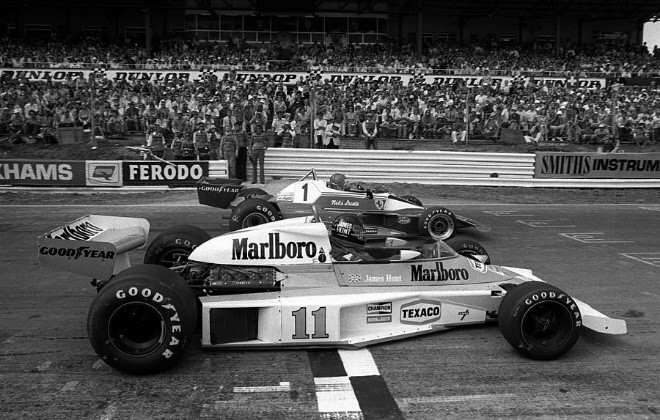 James Hunt and Niki Lauda. 