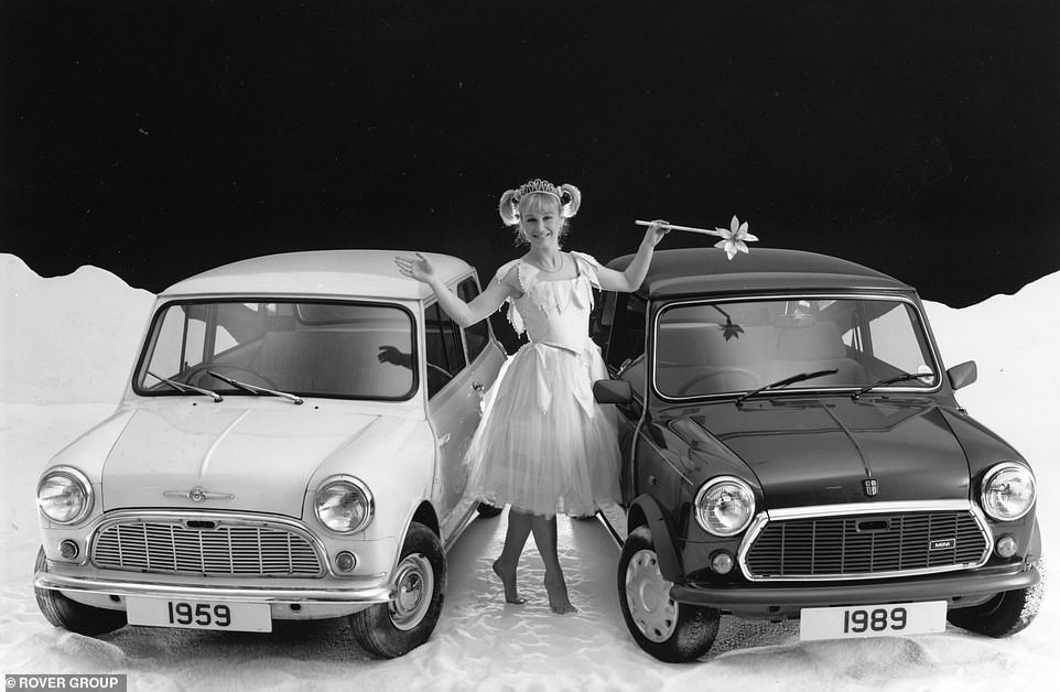 Thirty years on The Rover Group marked the third decade of the Mini with this celebratory picture.