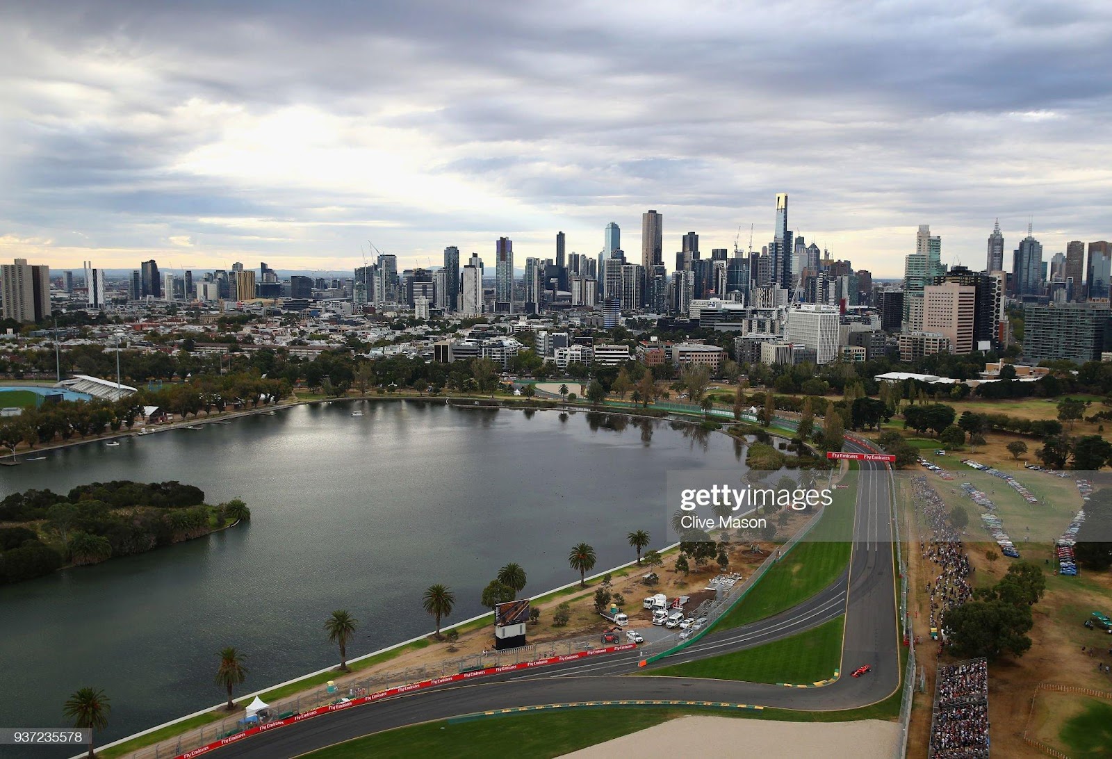 Kimi Raikkonen driving the (7) Scuderia Ferrari SF71H on track during qualifying for the Australian F1 Grand Prix at Albert Park on March 24, 2018 in Melbourne, Australia.
