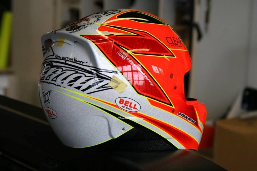 Kimi's helmet.