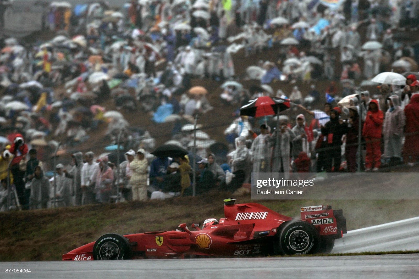 Kimi Raikkonen, Ferrari F2007, Grand Prix of Japan, Fuji Speedway, 30 September 2007.