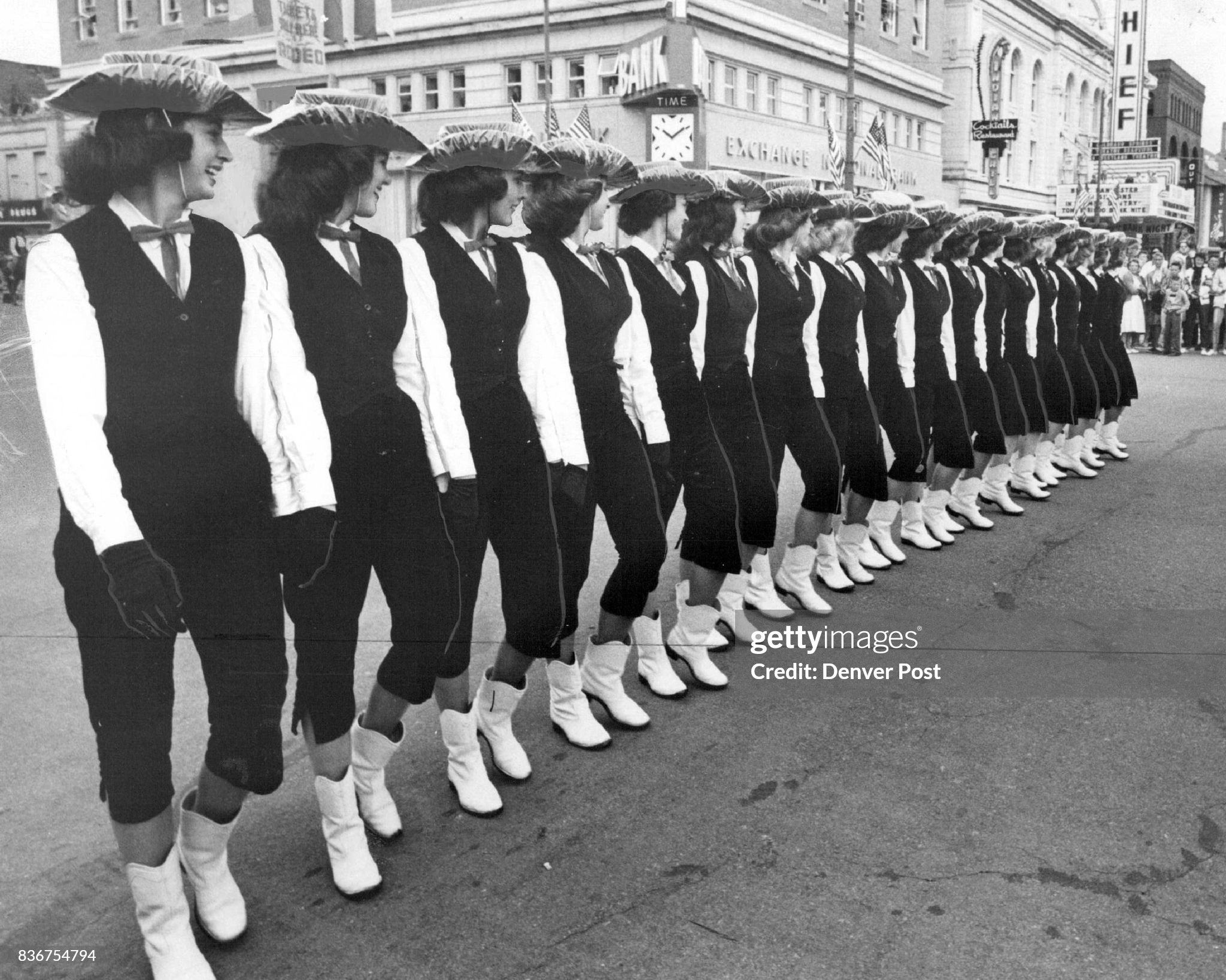 High School Dance Troupe in Las Vegas, Nevada, on 11 August 1960. 
