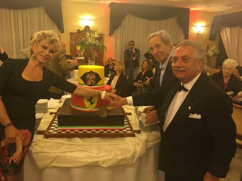 Carmen Russo, Mauro Forghieri and Lello Apicella.