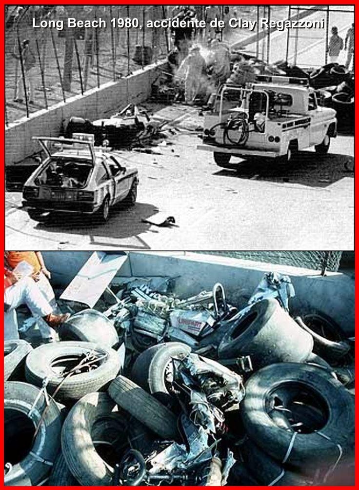 The accident of Clay Regazzoni.