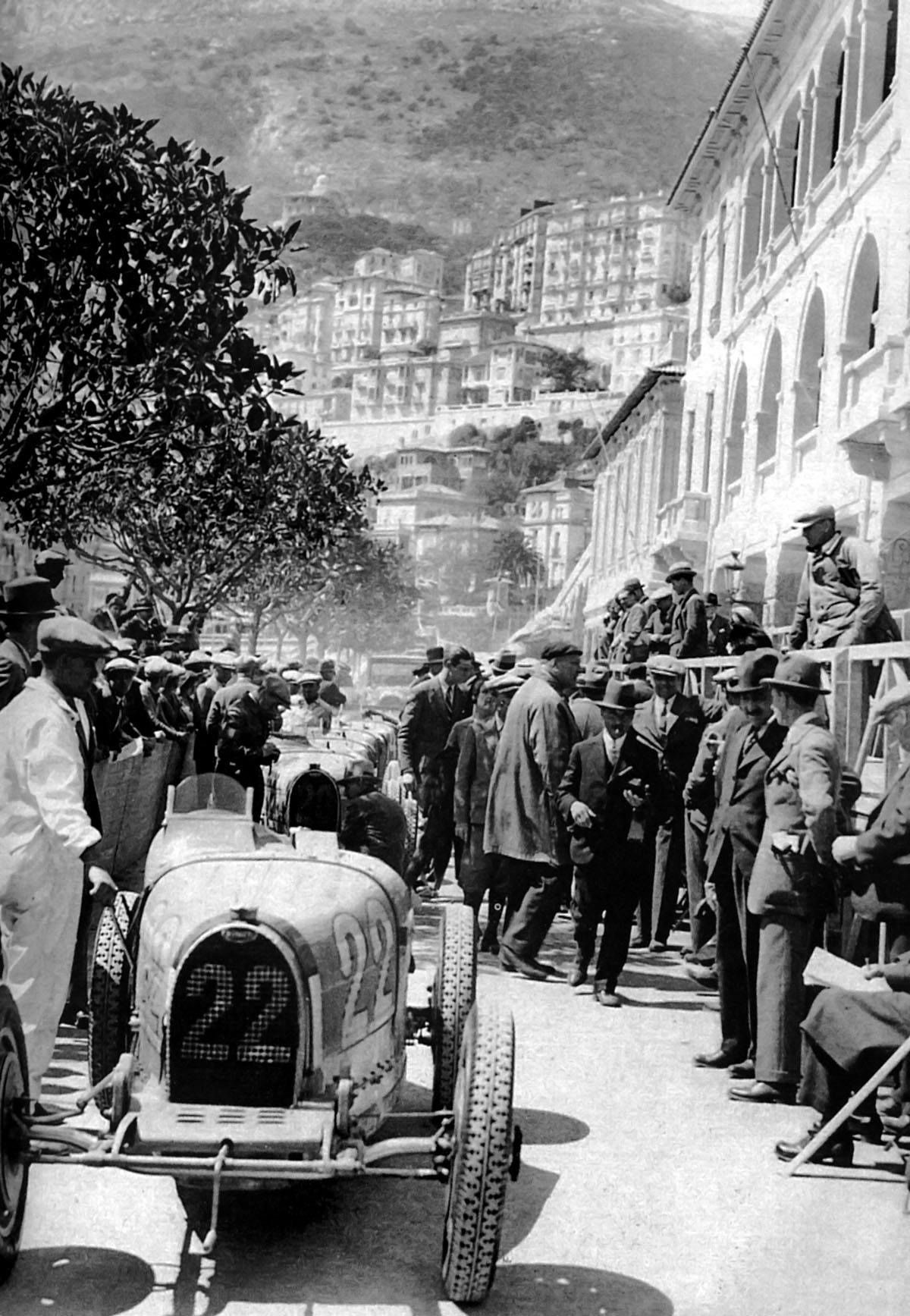Louis Chiron, Monaco 1931.