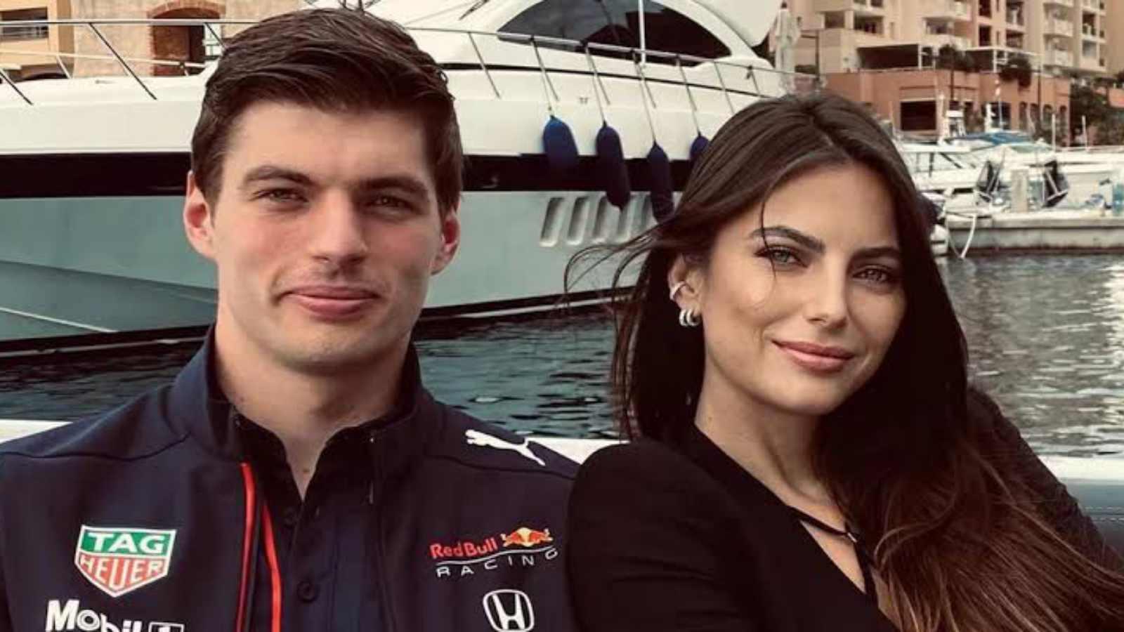 Max with her girlfriend Kelly Piquet, the daughter of the former F1 driver Nelson.